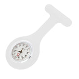 Fashion Pocket Watches Silicone Nurse Watch Brooch Tunic Fob Watch With Free Battery Doctor Medical Unisex Watches Clock