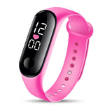 Fashion Bracelet Watch Children Watches Kids for Girls Boys Sport Electronic Wristwatch LED Digital Child Clock Student Watch