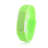 2021 New Charming Wristwatches Unisex Men's Women's Silicone Red LED Sports Bracelet Touch Digital Wrist Watch